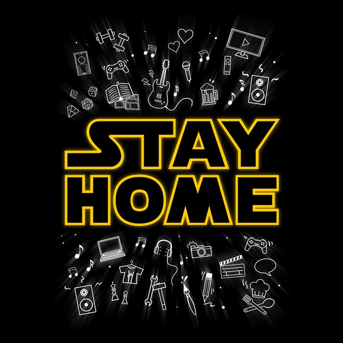 Comfortable 'Stay Home' Unisex and Women's Tank Tops