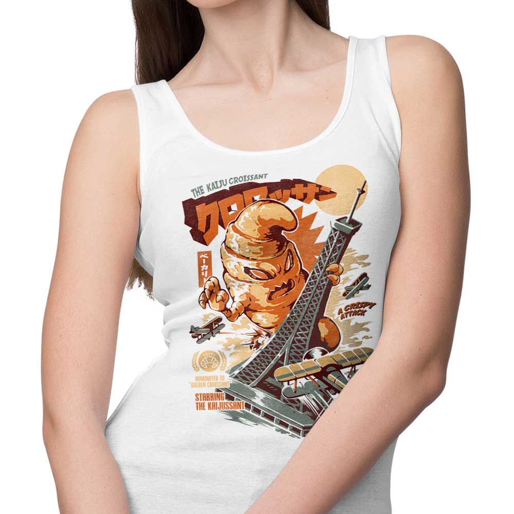 Ilustrata's Kaiju Croissant Design Unisex and Women's Tank Tops