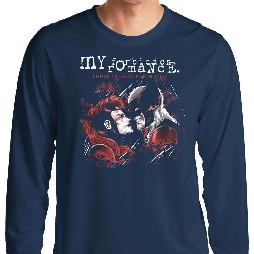 My Forbidden Romance Long Sleeve Crewneck T-Shirt from Zascanauta
