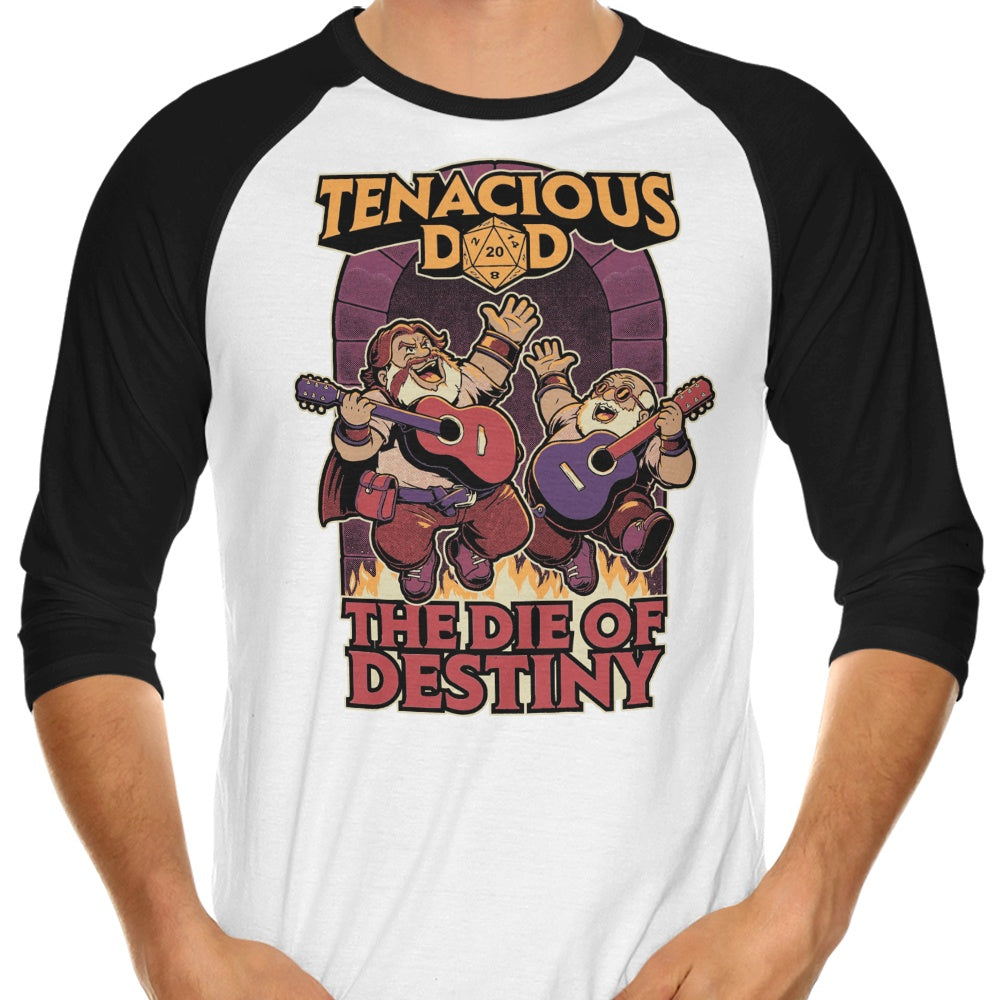Destiny Rock Band 3/4 Sleeve Raglan Stylish T-Shirt