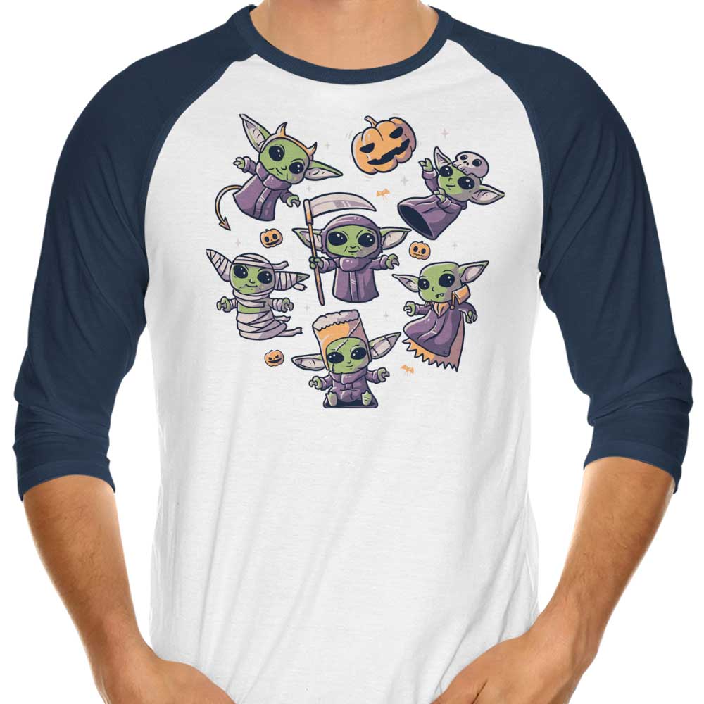 Edu.ely's 3/4 Sleeve Raglan Halloween T - Shirt for Children