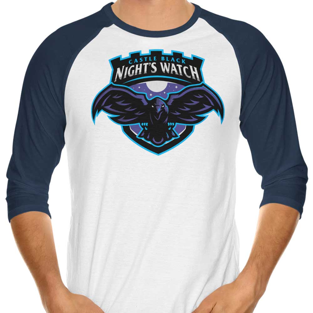 Go Crows Three - Quarter Sleeve Raglan Style T - Shirt