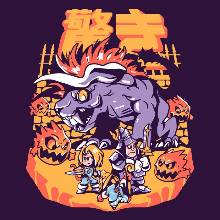 Final Surprise Attack - Three - Quarter Sleeve Raglan Style T - Shirt for Fashion Enthusiasts