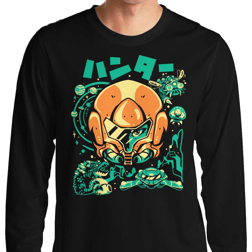Universe Protector Long Sleeve Crewneck T - Shirt for All Sizes