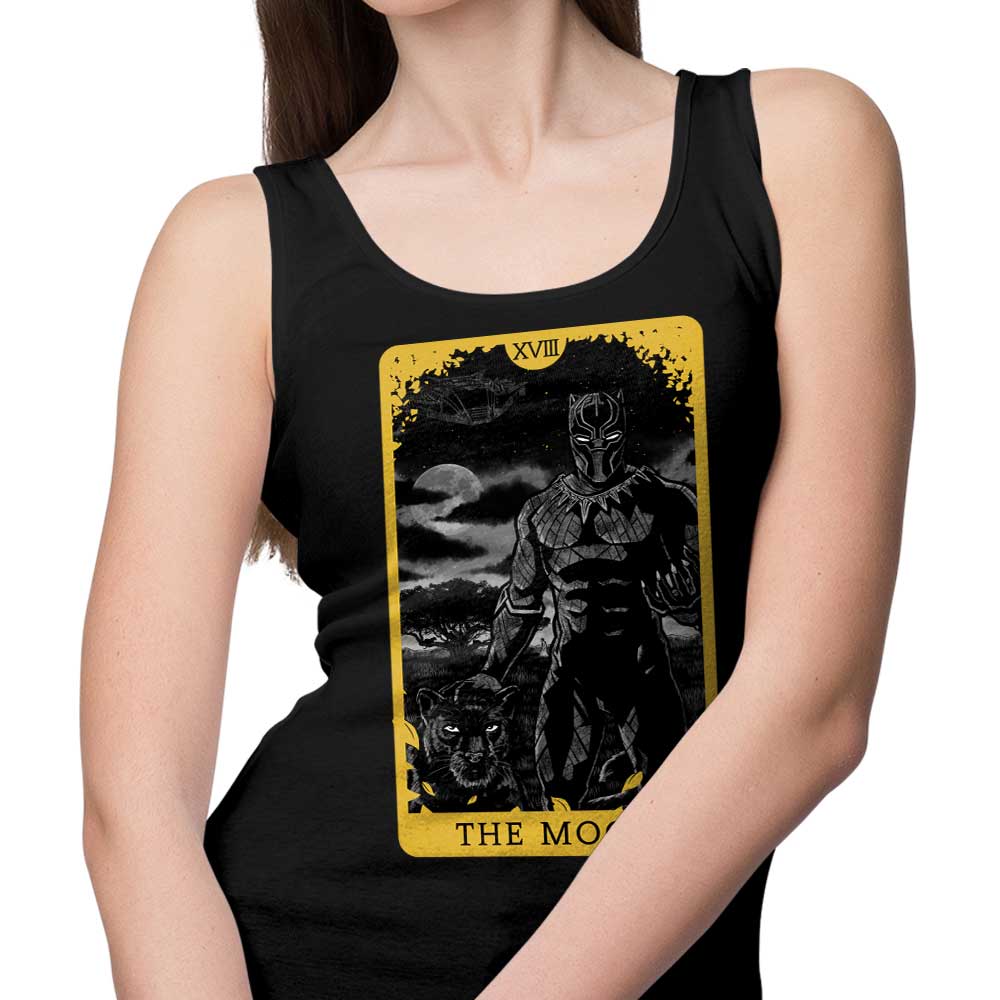 Tarot The Moon-themed Unisex and Women's Tank Tops for Fashionable Wear