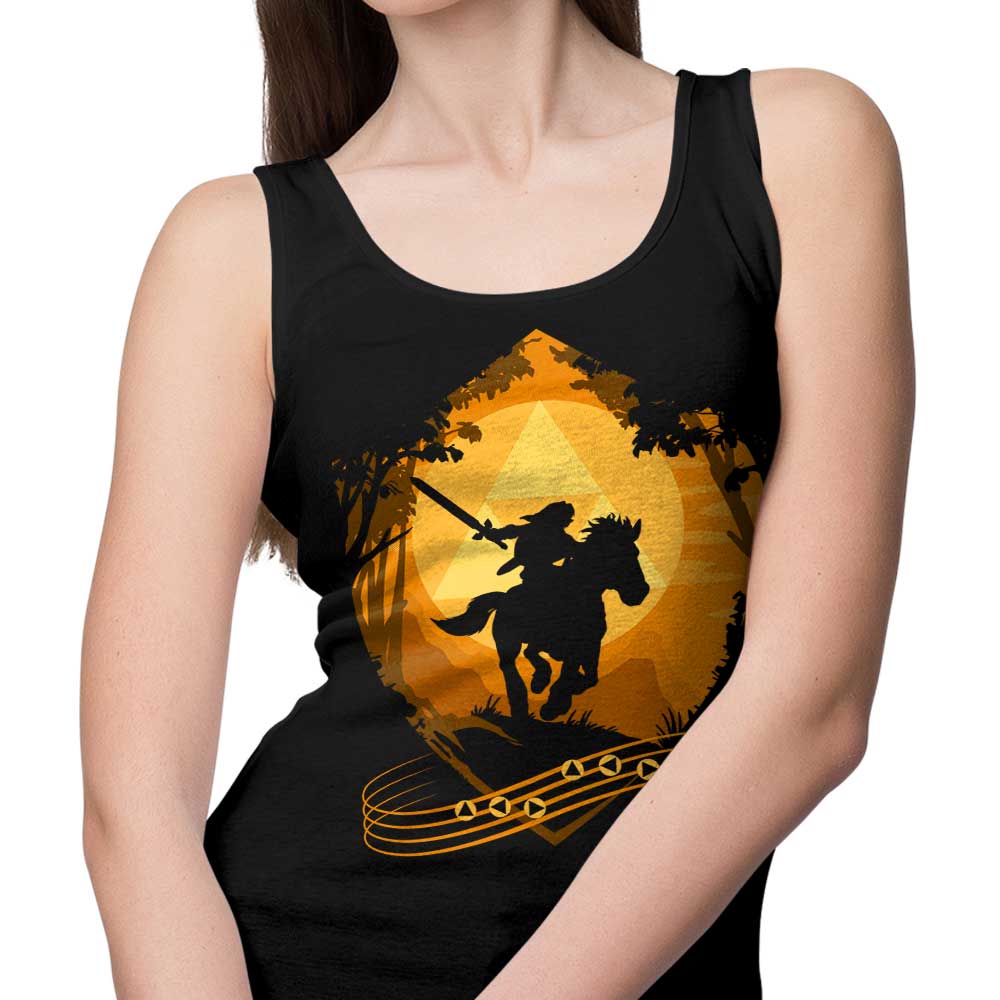 Epona's Song Men's and Women's Unisex Stylish Tank Top