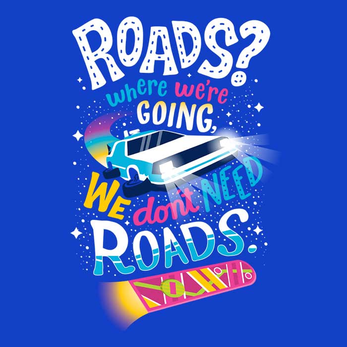 Comfortable 'We Don't Need Roads' Men's and Women's Tank Tops