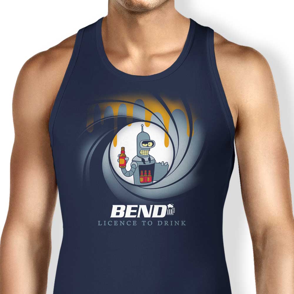 Licensed to Drink Men's and Women's Unisex Stylish Tank Top