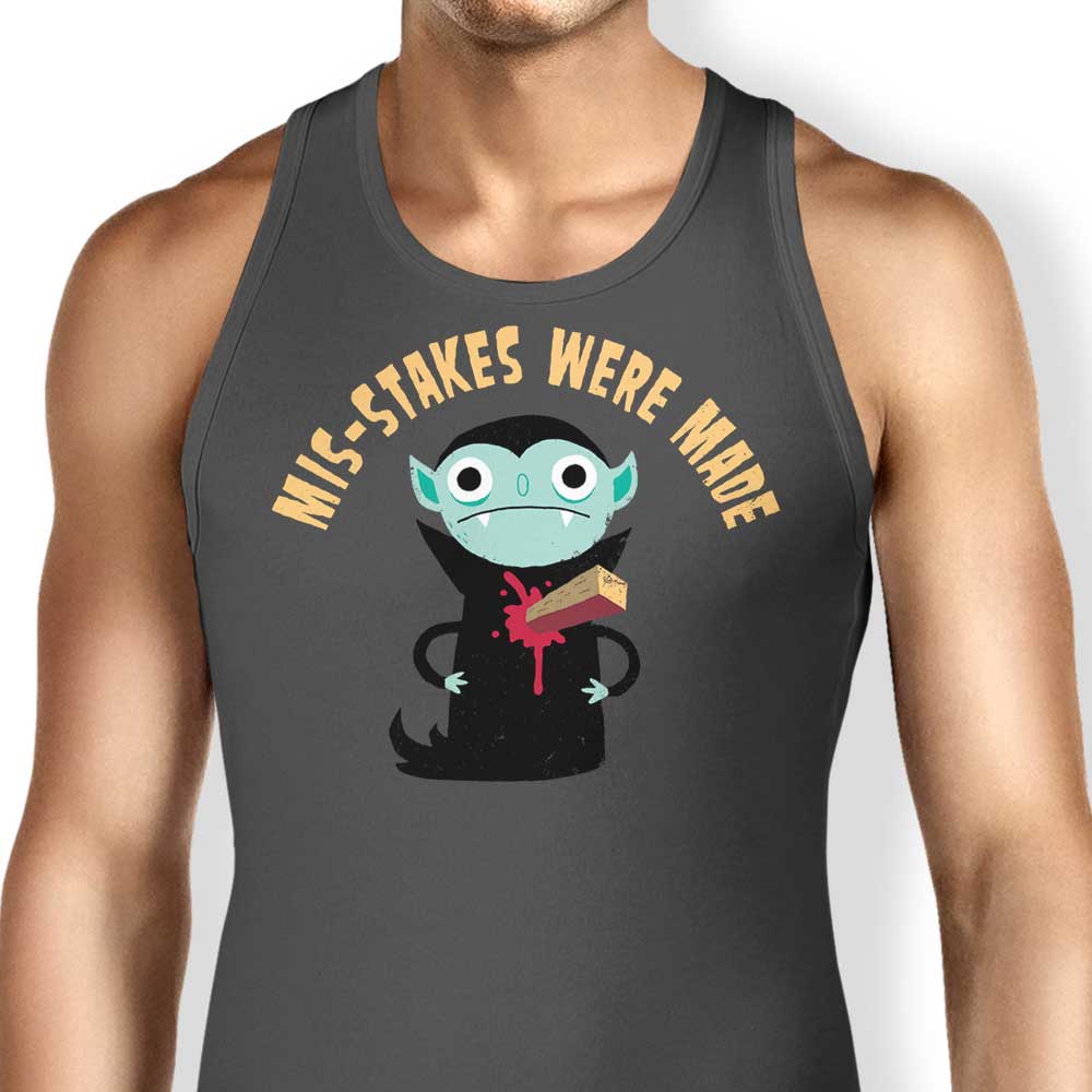 DinoMike's 'Oops! Mis - Stakes Were Made' Comfortable Tank Tops