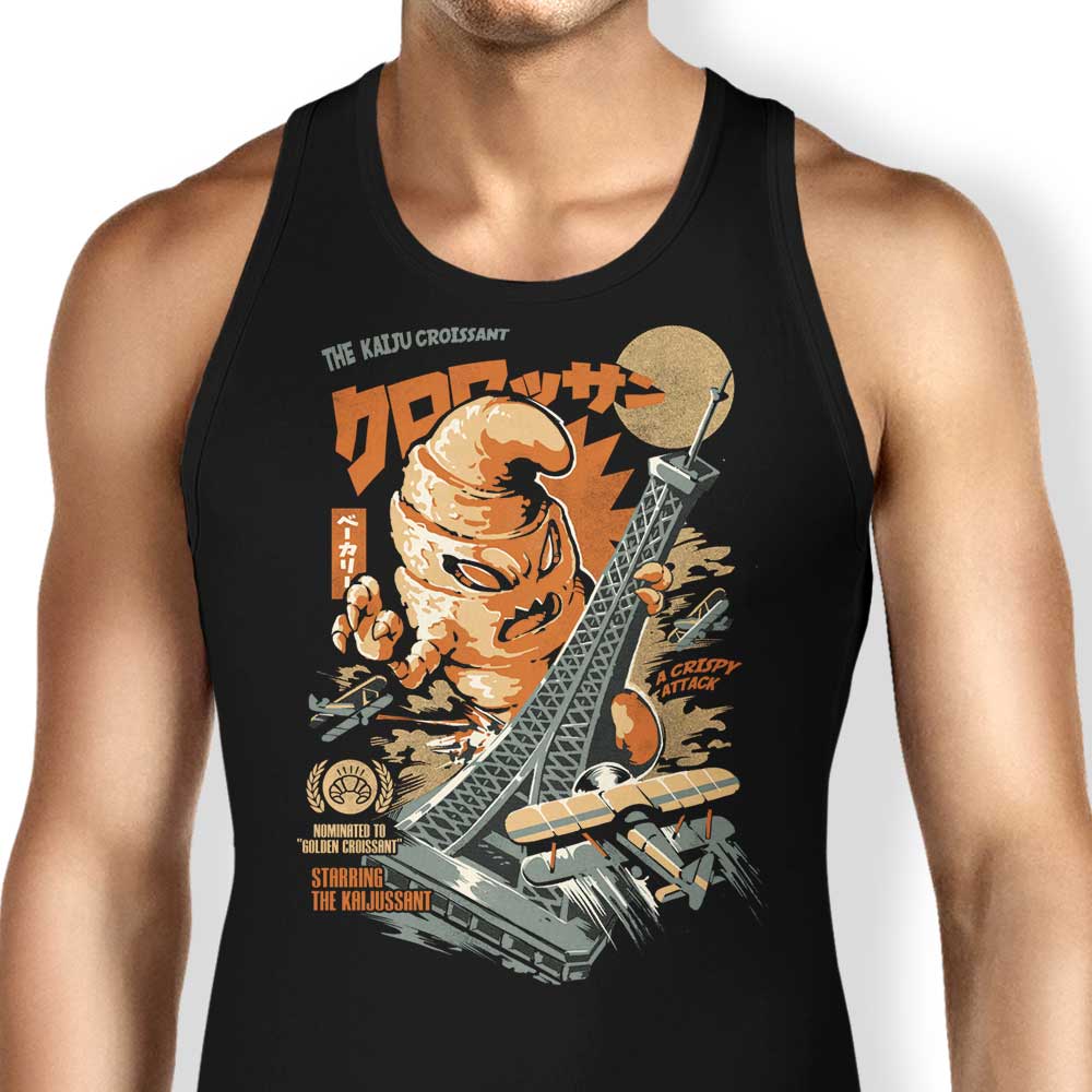 Ilustrata's Kaiju Croissant Design Unisex and Women's Tank Tops