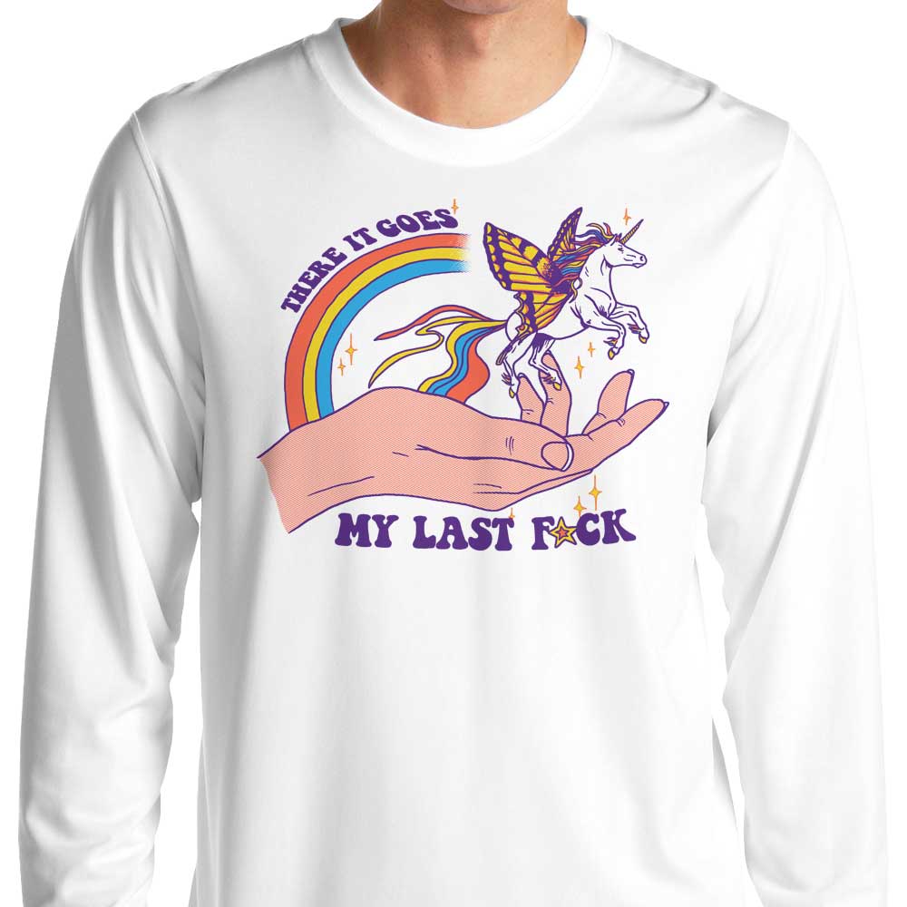 Hillary White's 'There it Goes' Long Sleeve Crewneck T - Shirt for All Sizes