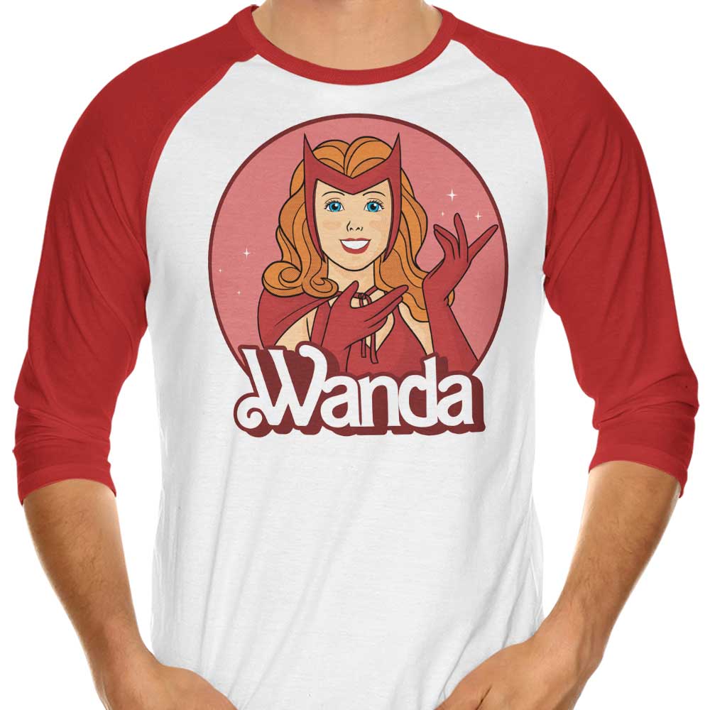 Douglasstencil Wanda 3/4 Sleeve Raglan Style T-Shirt for Casual Wear