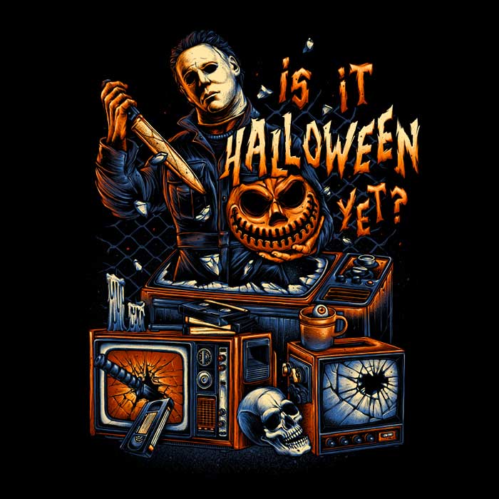 Is It Already Halloween? 3/4 Sleeve Raglan Style T-Shirt for All