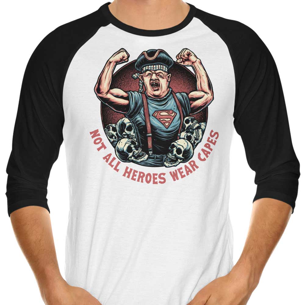 Momma Gorilla's Super Sloth 3/4 Sleeve Raglan Stylish T-Shirt