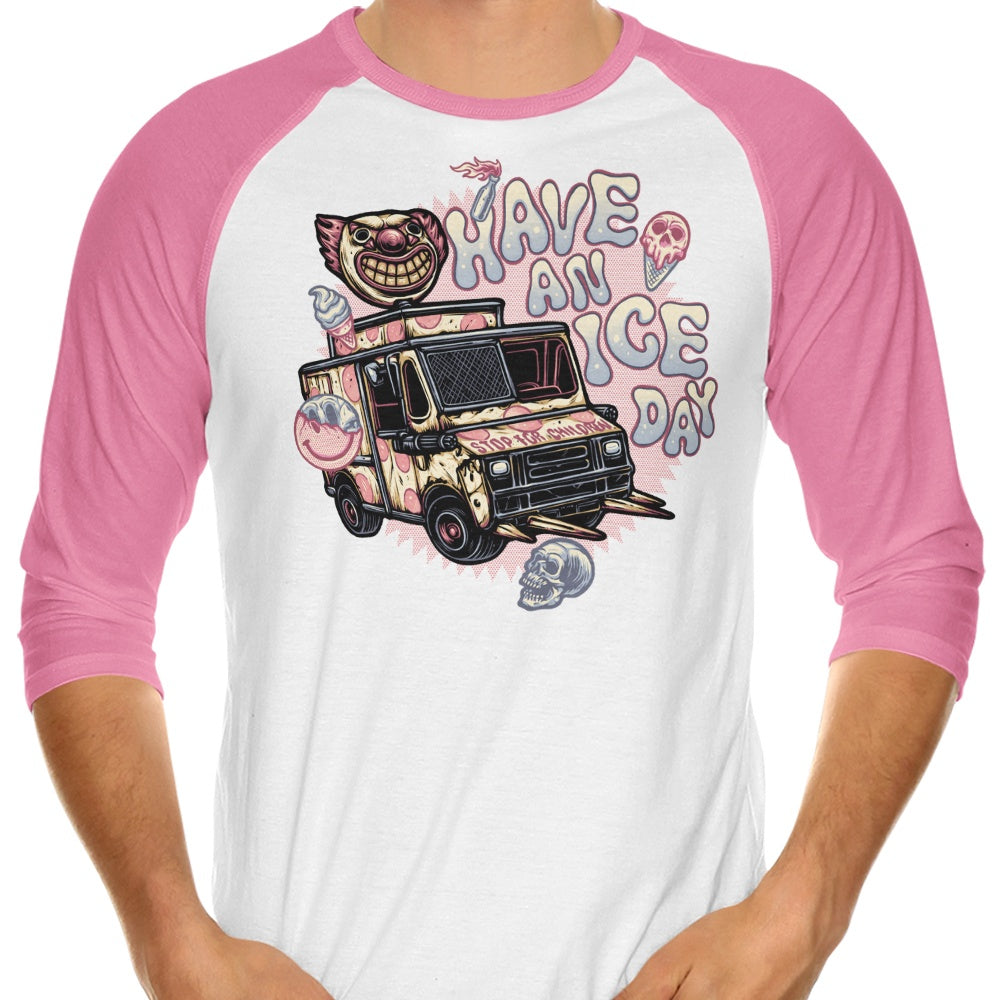 Have a Chilled Day 3/4 Sleeve Raglan Style T-Shirt for a Cool Look