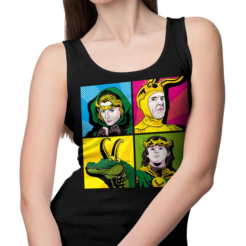 Andriu Illustrations Pop Variant Stylish Tank Tops for Men and Women