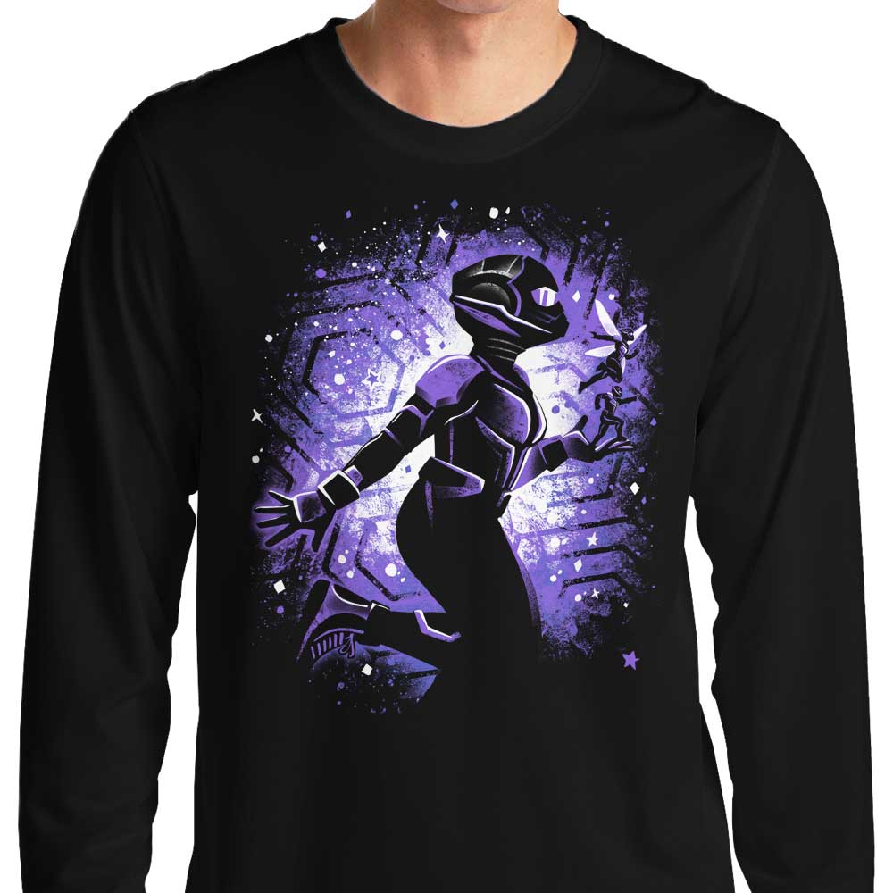 The Long Sleeve Purple Stinger T - Shirt for All Sizes