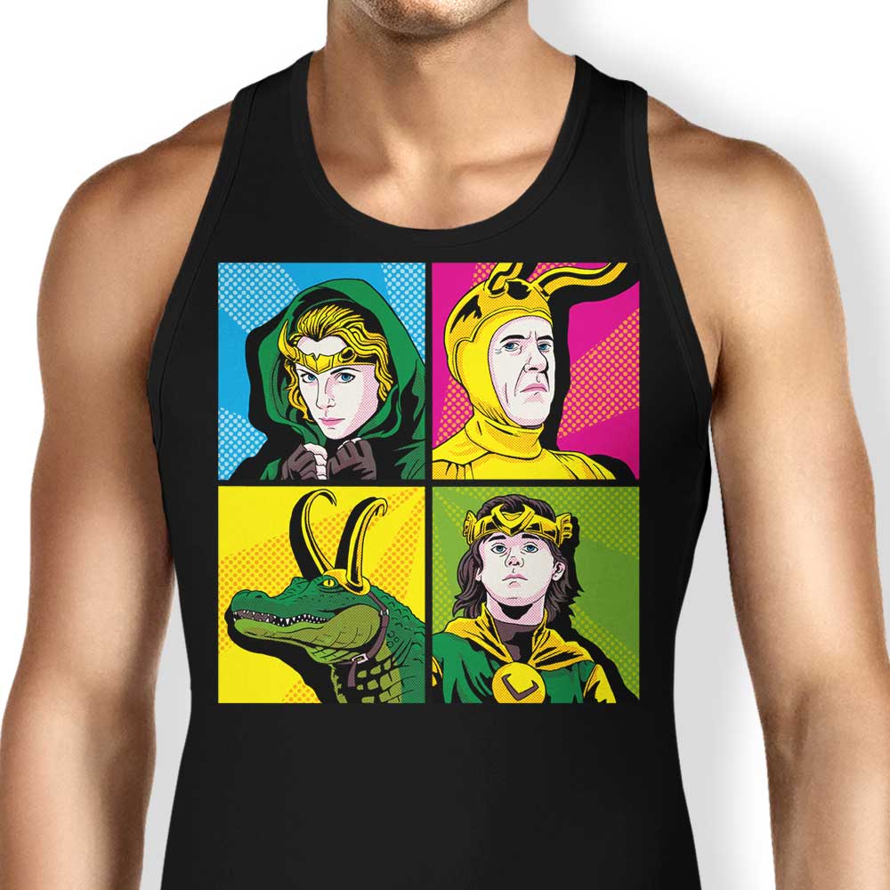 Andriu Illustrations Pop Variant Stylish Tank Tops for Men and Women