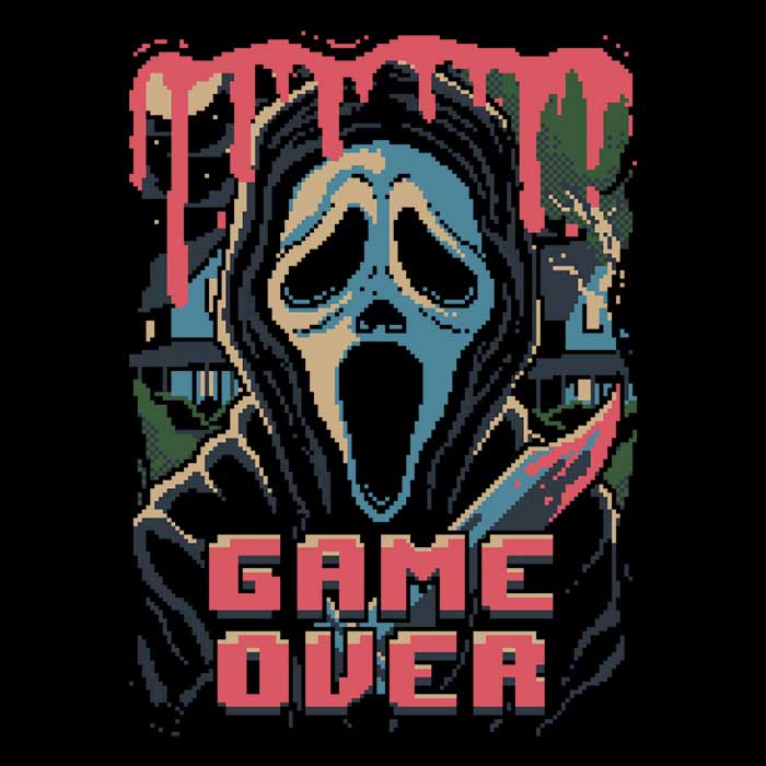 Pixel Ghost - Premium Long Sleeve Crewneck T-Shirt for All Sizes