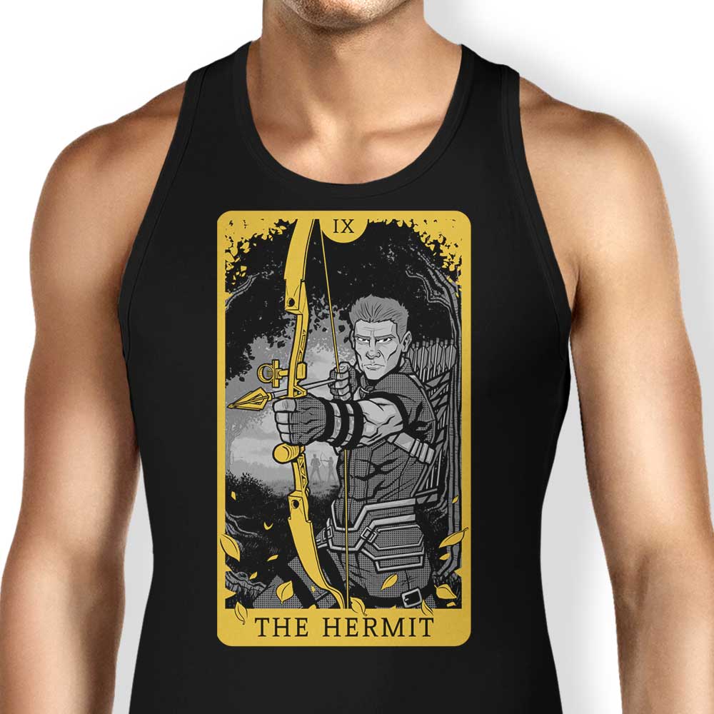 Tarot: The Hermit Comfortable Unisex and Women's Tank Tops
