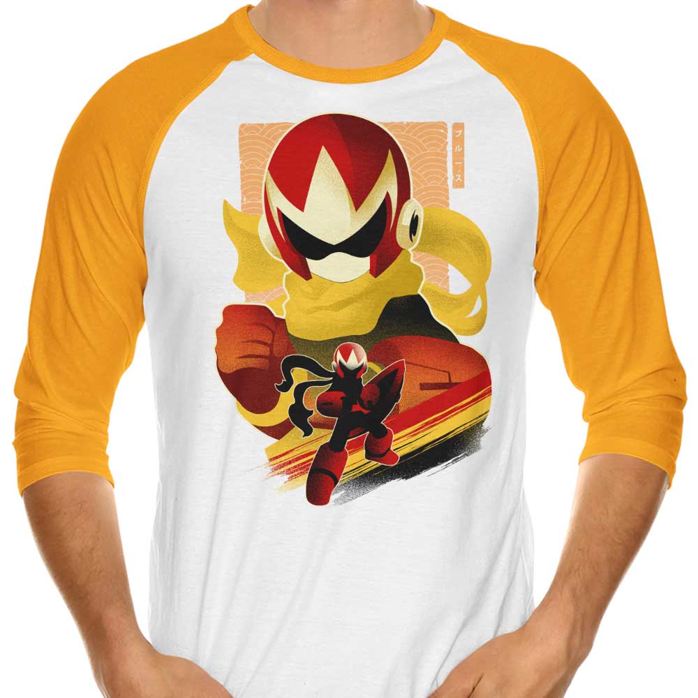Hypertwenty's Break Man Three - Quarter Sleeve Raglan Style T - Shirt