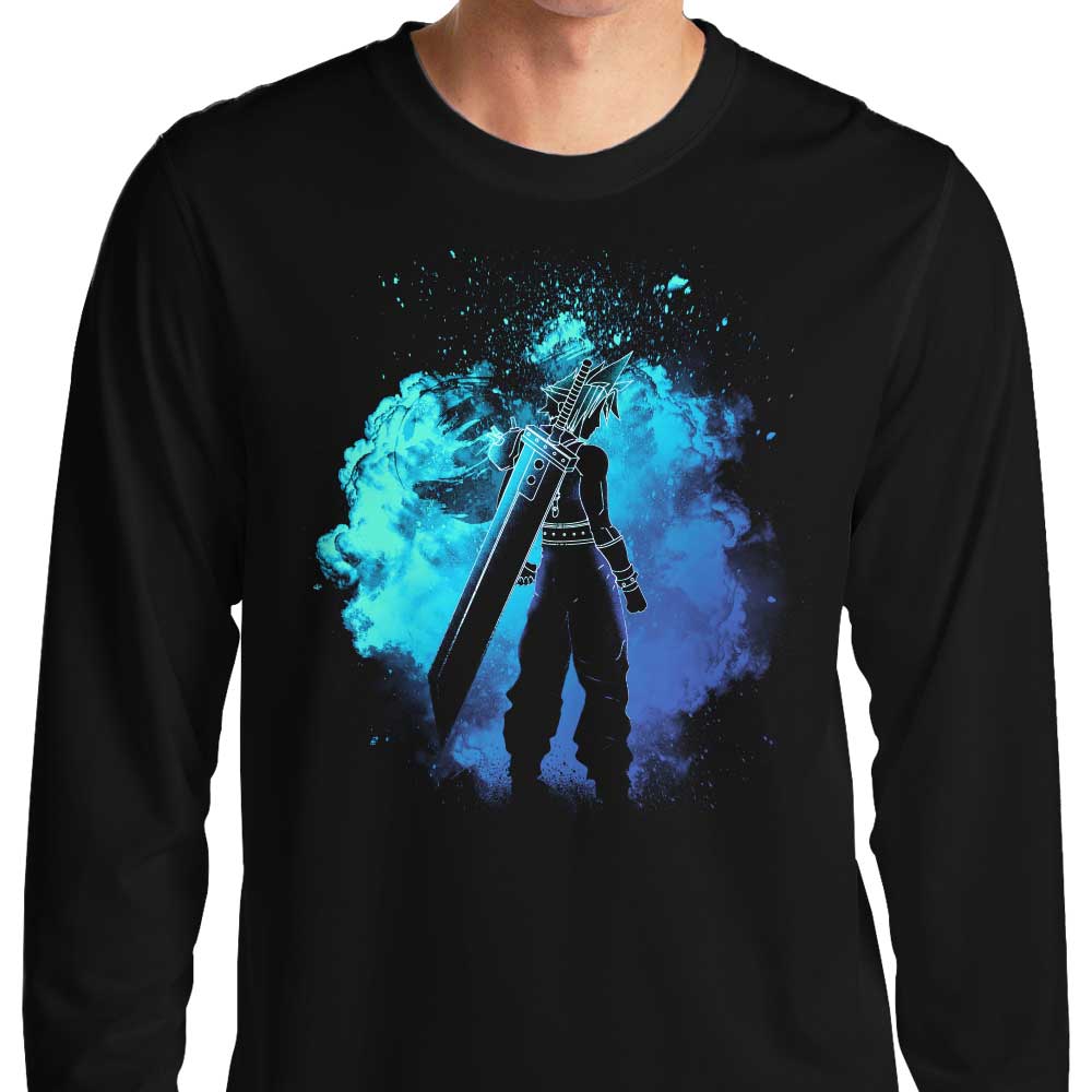 Donnie Illustrations' Soul of Soldier's Memory Long Sleeve Crewneck T - Shirt for Men and Women