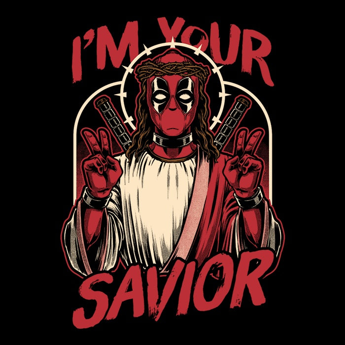 Studio Mootant's Savior - 3/4 Sleeve Raglan Style T-Shirt