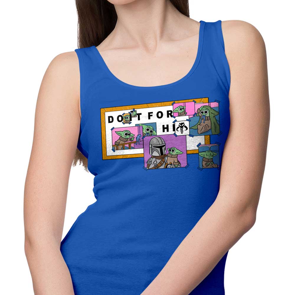 MarianoSan's 'Do It For Him' Stylish Men's and Unisex Tank Top