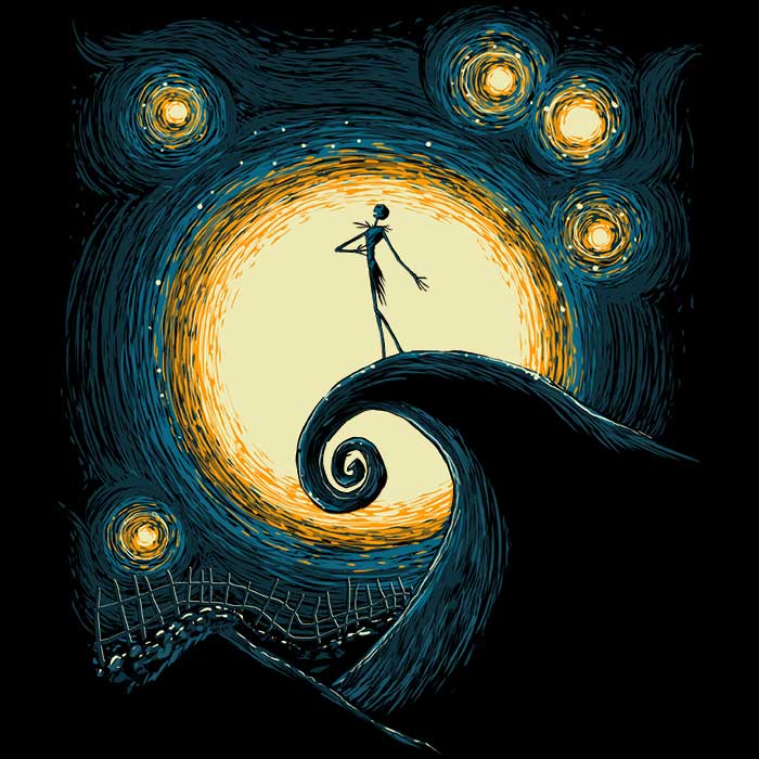 Ddjvigo's Starry Nightmare Men's and Women's Unisex Stylish Tank Tops