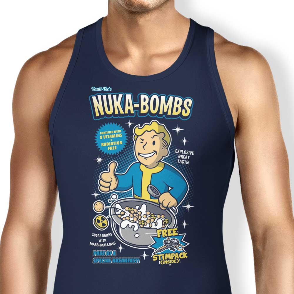 Olipop's Nuka Bombs-themed Tank Top for Fashionable Wear