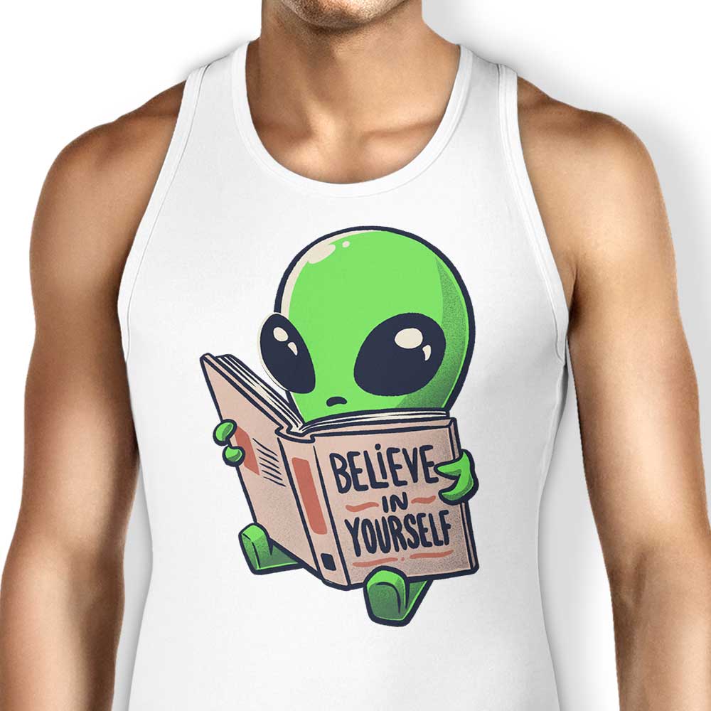 Inspiring 'Believe in Yourself' Unisex and Women's Tank Tops for Confidence Boost
