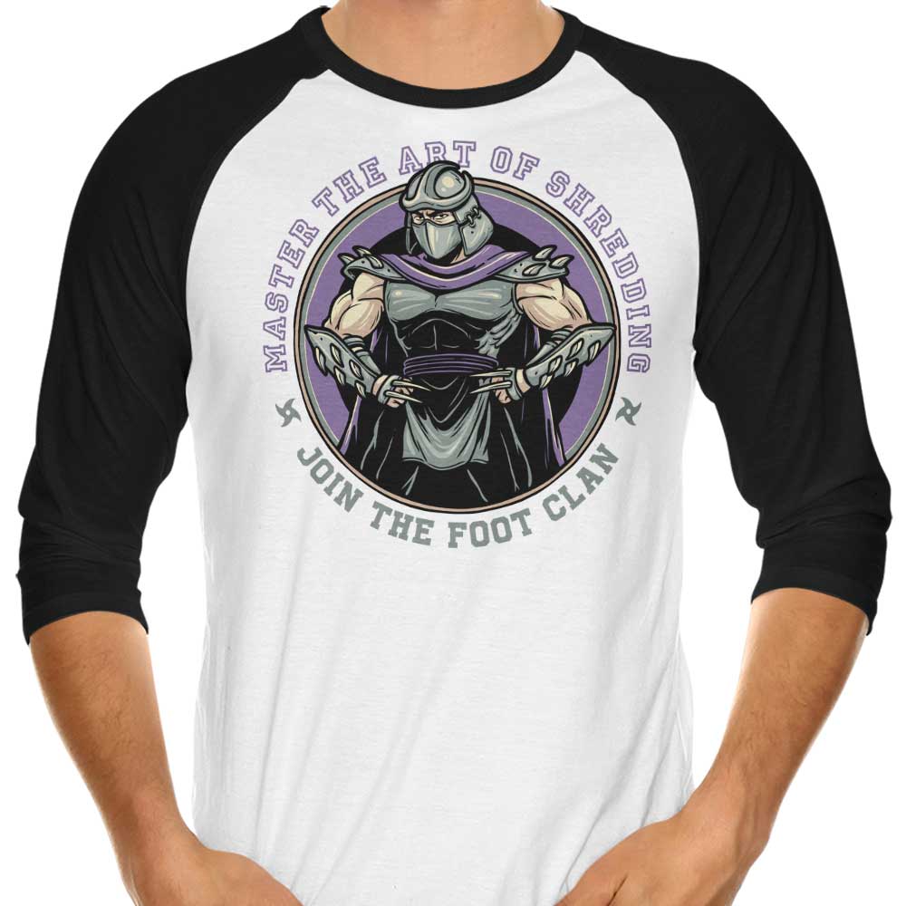 Glitchygorilla's Art of Shredding 3/4 Sleeve Raglan Stylish T-Shirt