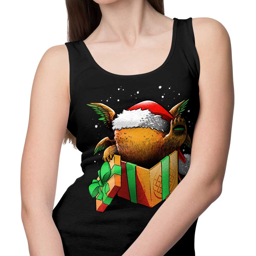 Alemaglia's Cozy Christmas Chicken Pig Unisex and Women's Tank Tops