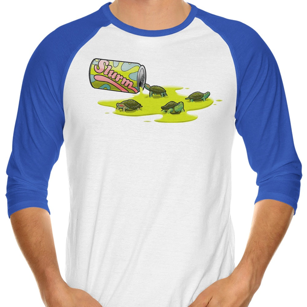 Toxic Drink Three - Quarter Sleeve Raglan Style T - Shirt for Casual Wear