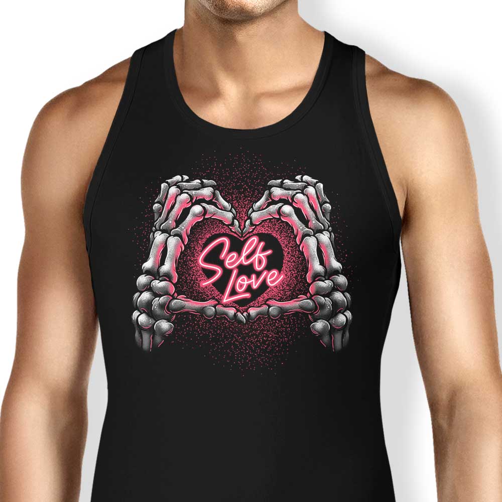 Glitchygorilla Self Love Comfortable Men's and Women's Tank Tops