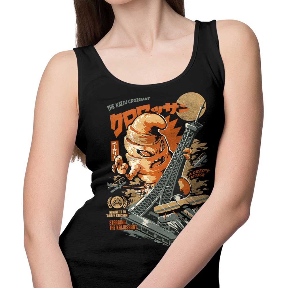 Ilustrata's Kaiju Croissant Design Unisex and Women's Tank Tops