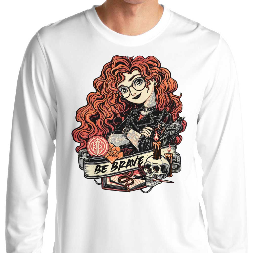 Courageous Long Sleeve T-Shirt by Momma Gorilla