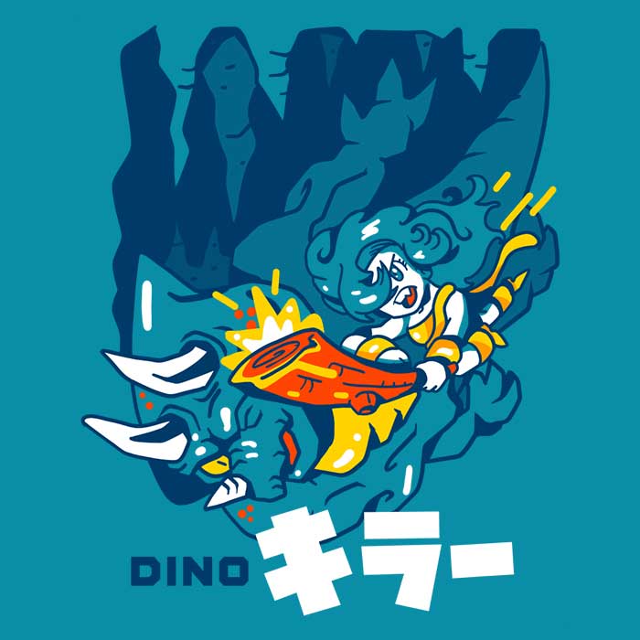 Long Sleeve Cave Fighter Graphic T-Shirt for All-Day Comfort