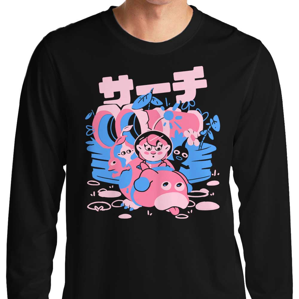 Sketchdemao's Long Sleeve 'Directing a Horde' T - Shirt for All Sizes