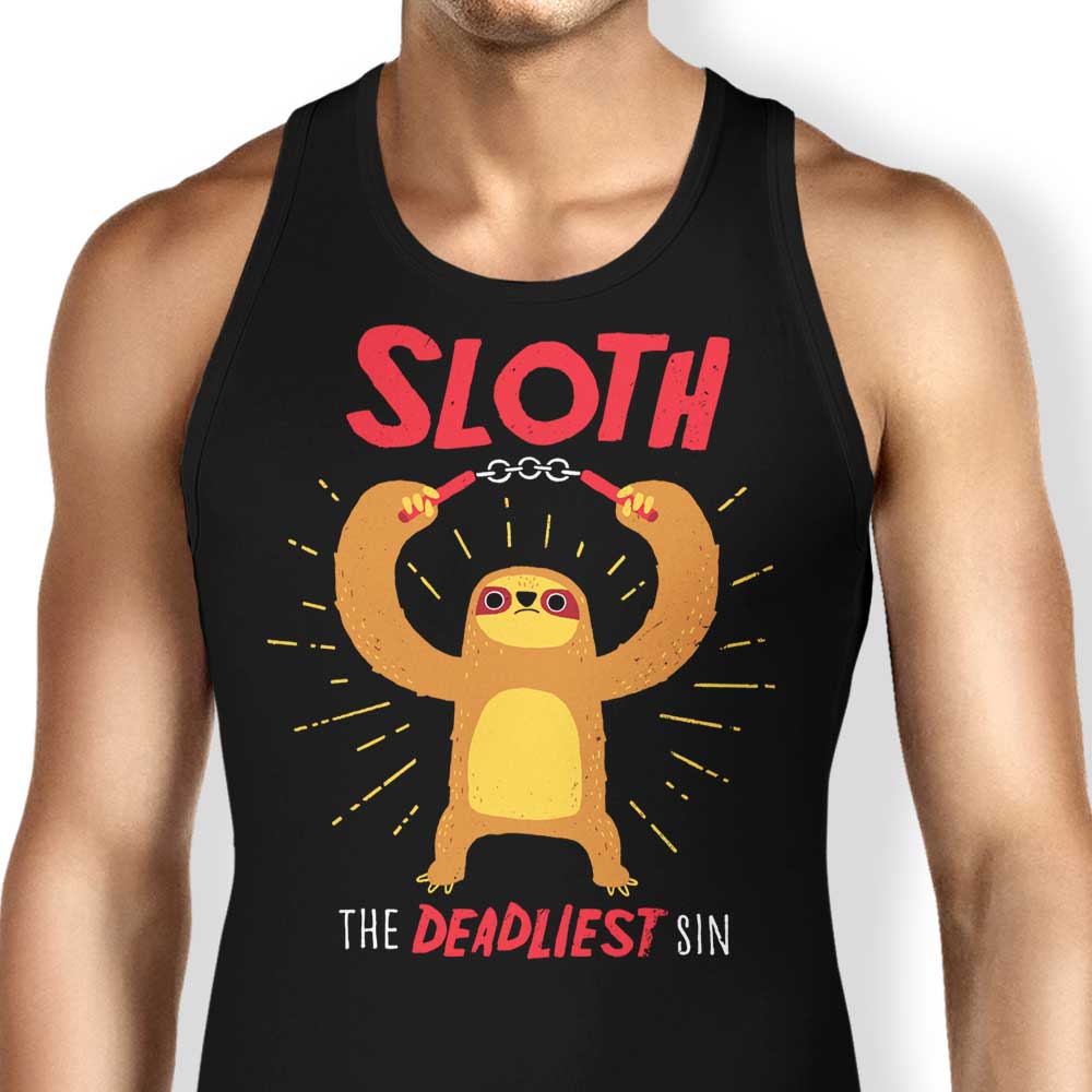 DinoMike's Deadliest Sin: Comfortable Men's & Women's Tank Tops