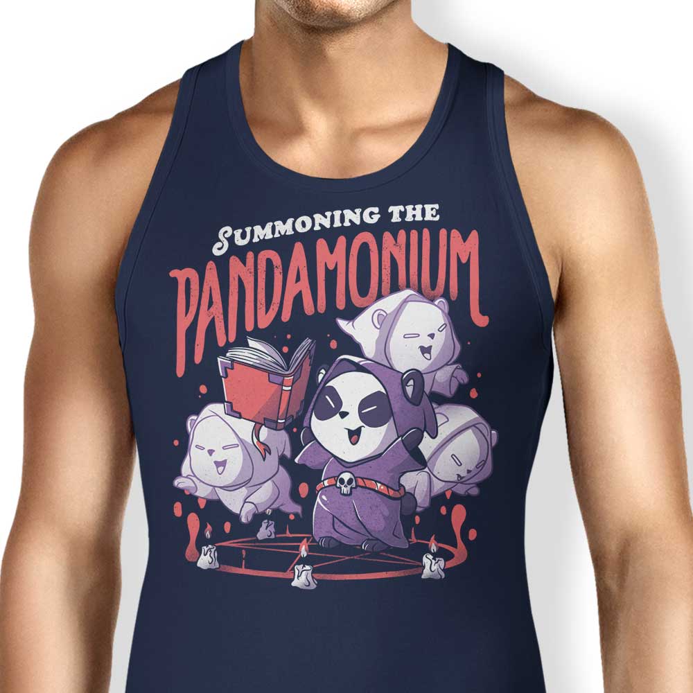 Edu.ely's Comfortable Unisex and Women's Summoning the Pandamonium Tank Tops
