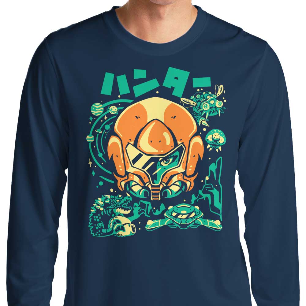 Universe Protector Long Sleeve Crewneck T - Shirt for All Sizes