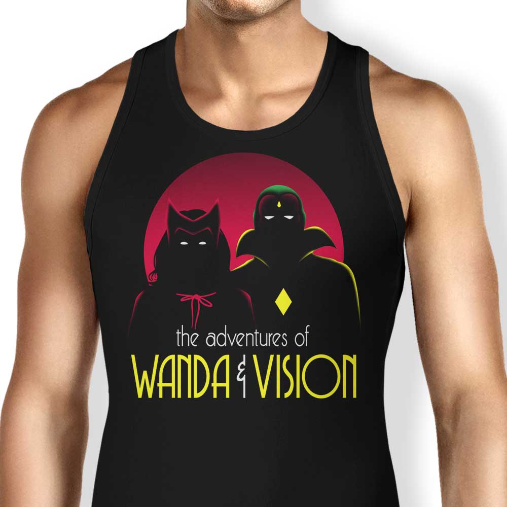 Getsousa Couple Adventures Fashionable Tank Tops for Men, Women, and Unisex