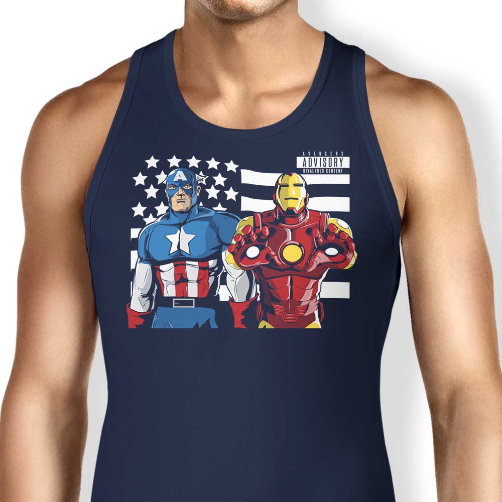 Aaron Morales Designs Civil War Junction Comfortable Tank Tops for Men and Women