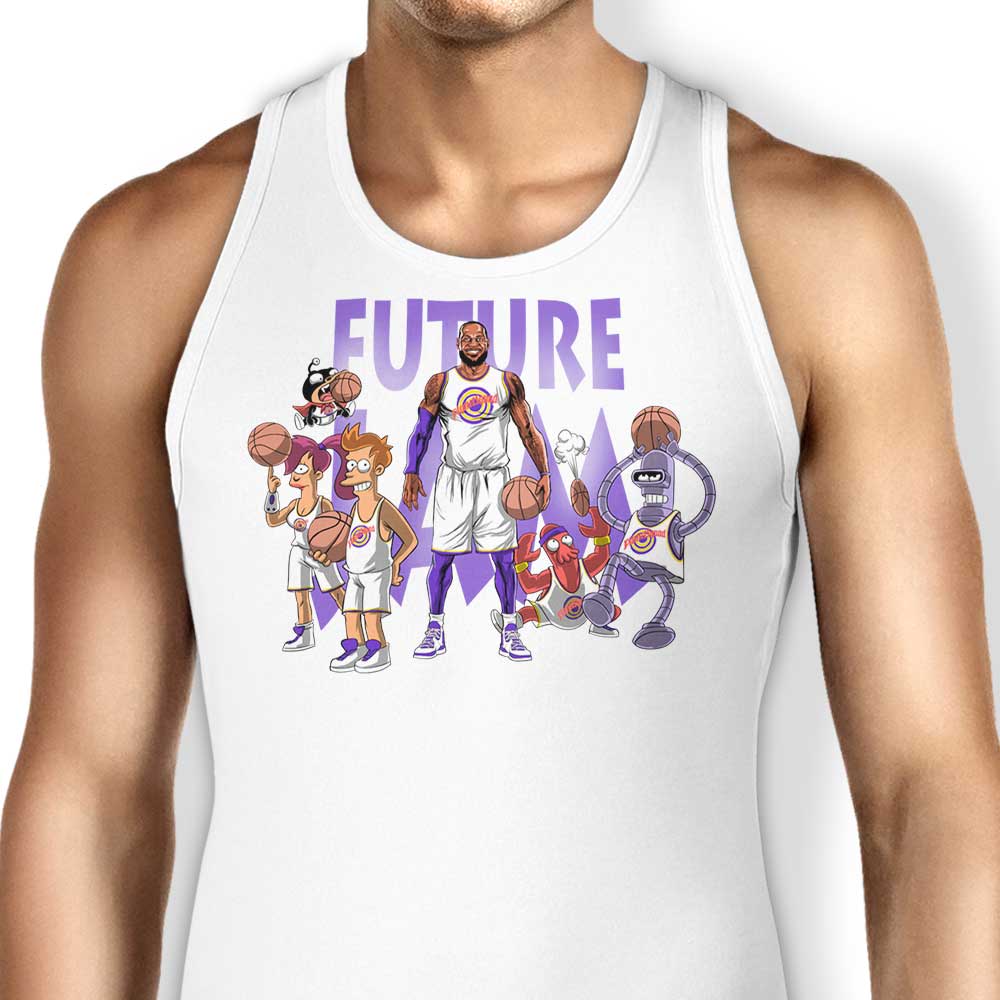 Zascanauta's Comfortable Future Jam Unisex and Women's Tank Tops