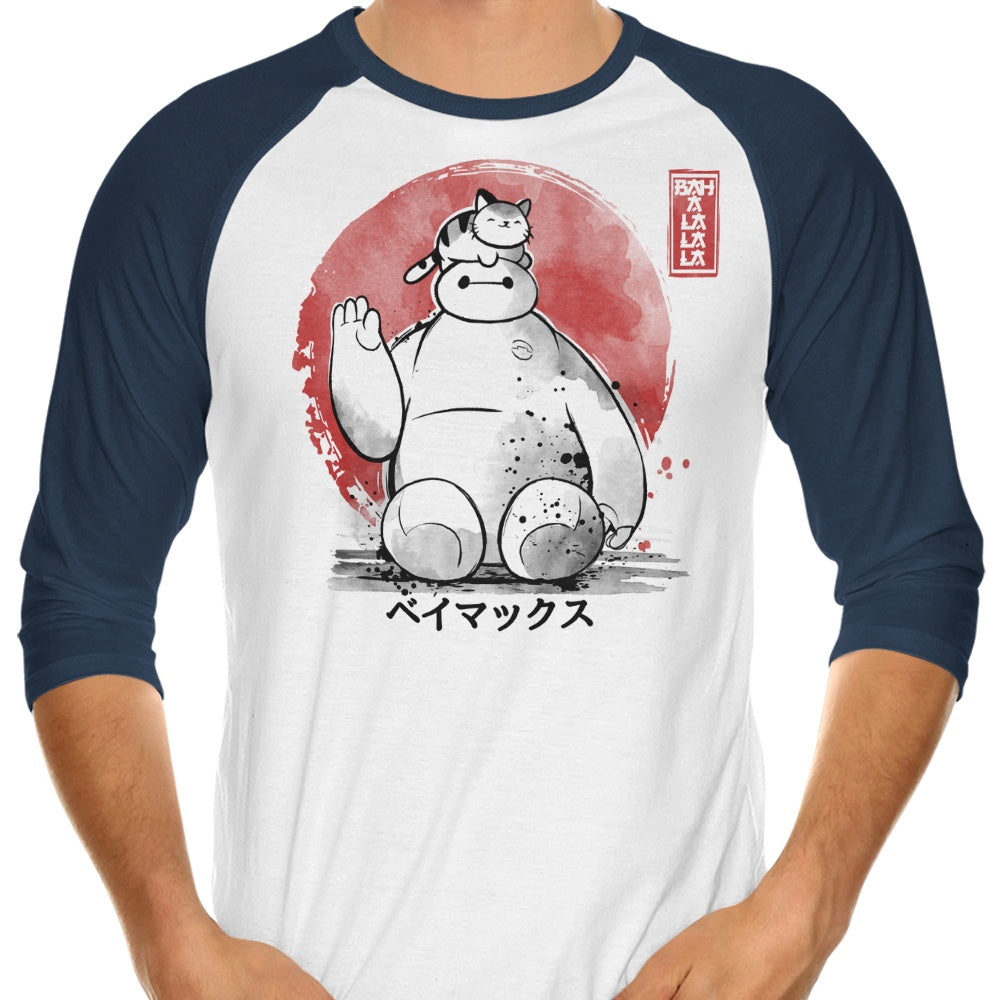 My Big Hero 3/4 Sleeve Raglan Style T-Shirt for Fashion Lovers