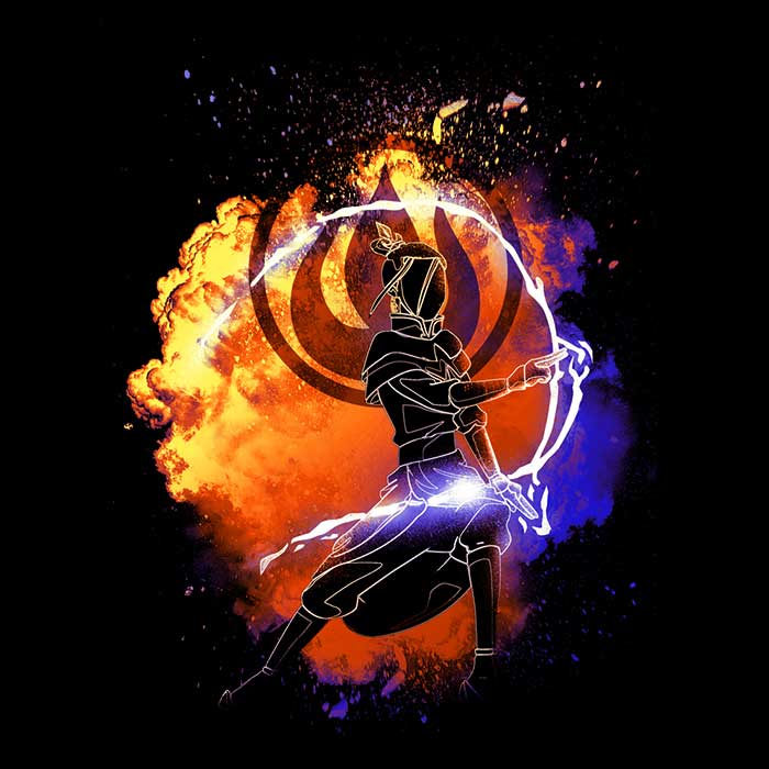 Soul of Fire Princess Inspired Men's and Women's Unisex Tank Top