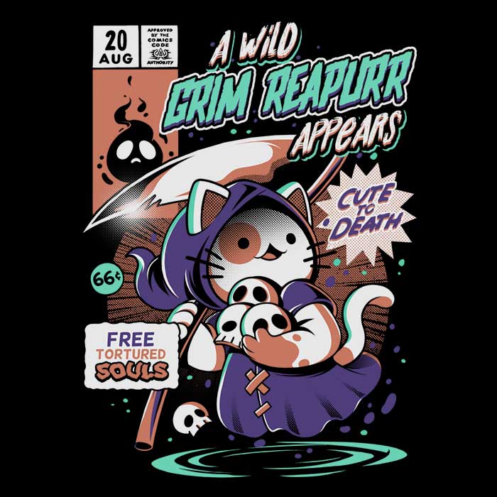 Grim Reapurr Comfortable Unisex and Women's Tank Tops