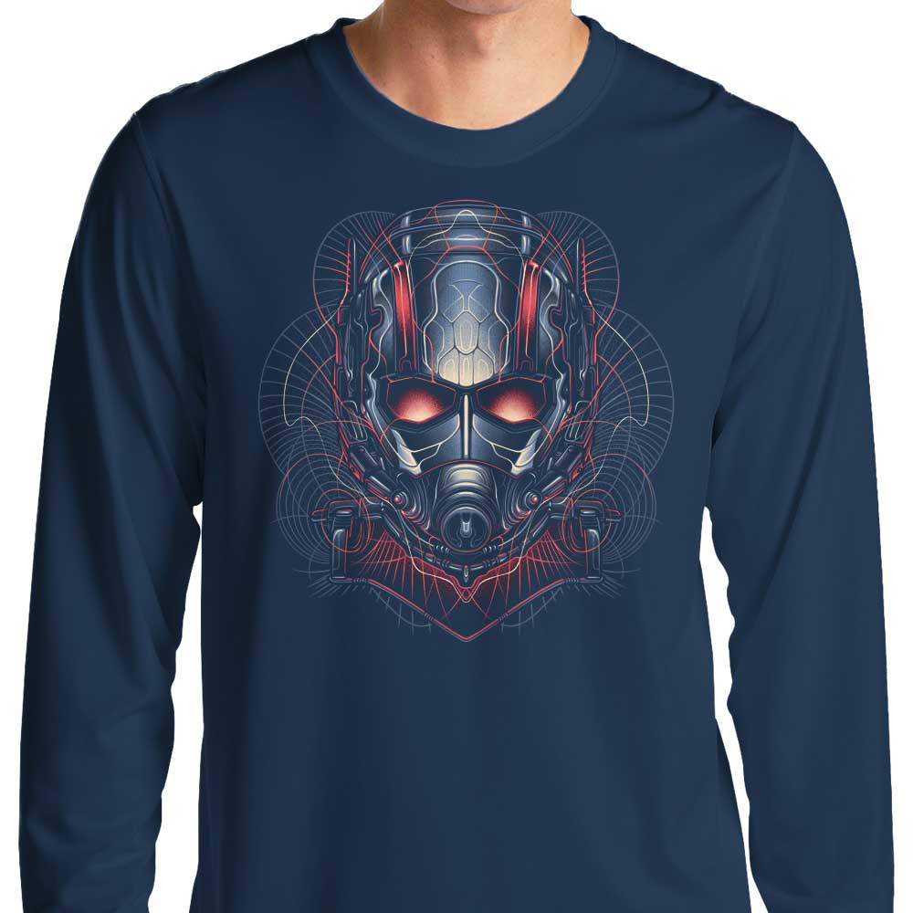 Unique 'Geometry of an Ant' Long Sleeve Crewneck Sweatshirt