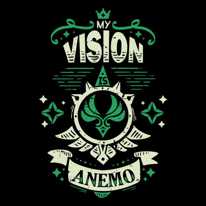 Anemo Vision Inspired Men's and Women's Unisex Tank Top
